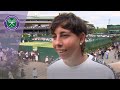 Carla Suarez Navarro Wimbledon 2019 Third Round Interview