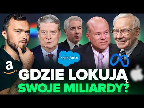 Bańka na rynku? Sprawdziłem, w co ostatnio inwestowali najwięksi: Buffett, Ackman, Druckenmiller