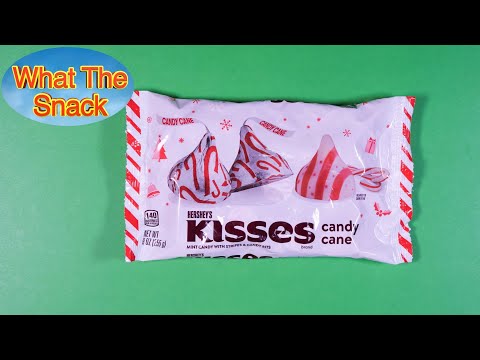 Hershey's Kisses Candy Cane Chocolate