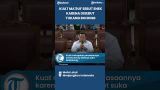 Terdakwa Kuat Ma'ruf sebut Enek Karena Disebut Tukang Bohong saat Persidangan Kasus Pembunuhan Yosua