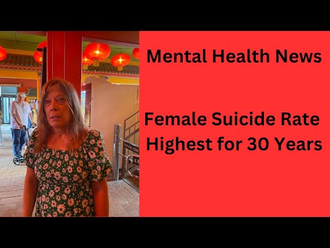 Suicide Rates at 25 Year High in England and Wales