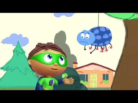 Super WHY! Full Episodes ✳️ The Sad Spider ✳️ S01 (HD) Videos For Kids