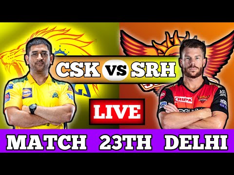 CSK vs SRH Live | Chennai vs Hyderabad - IPL live 2021 | IPL Match 2021 Live