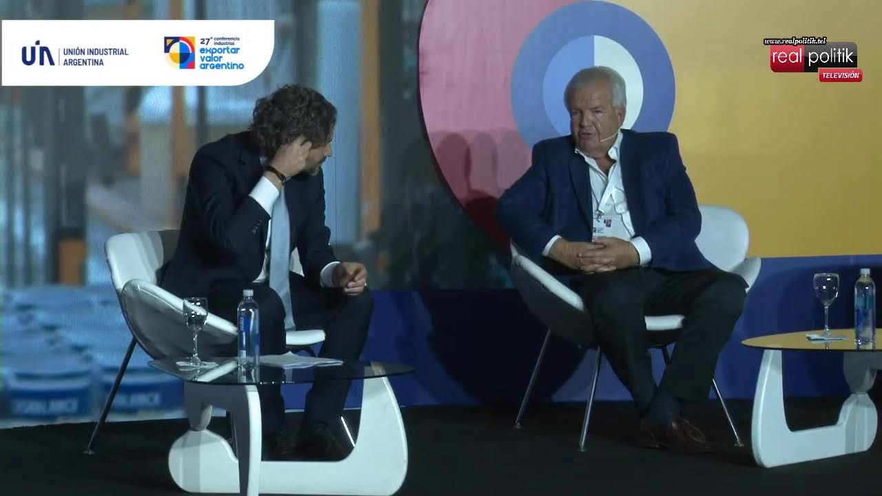 Juan Manzur en la UIA: "Vamos a solucionar una deuda irresponsable"