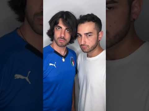 ITALY VS GERMANY Good face-off 😂#shorts