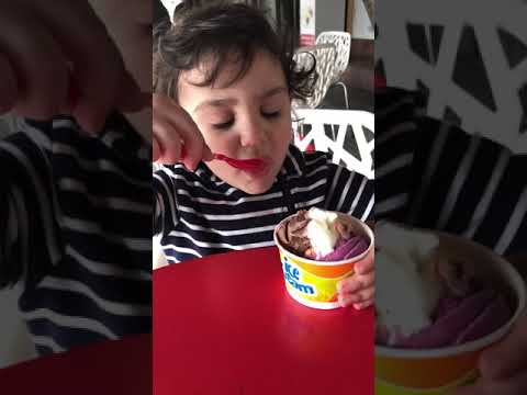 Yummy ice cream- yasha - baby girl - funny videos