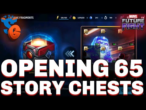 OPENING 65 ULTIMATE STORY CHESTS | MARVEL FUTURE FIGHT