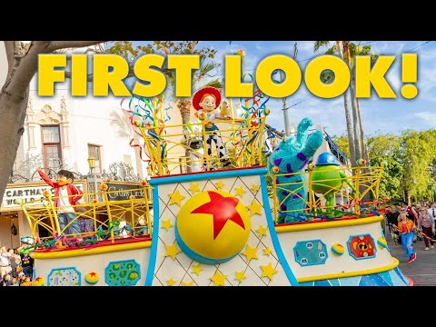 First Look: ALL NEW Better Together parade for Pixar Fest 2024