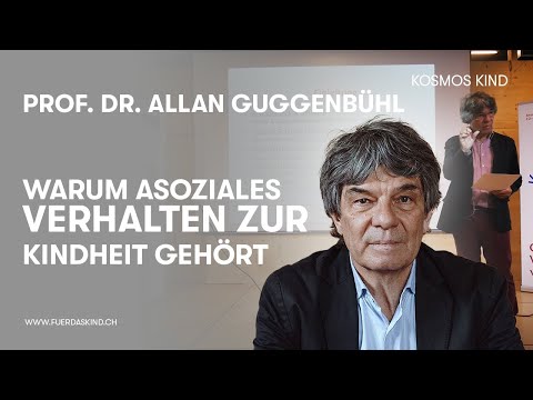 Vortragszyklus "Kosmos Kind" #11: Prof. Dr. Allan Guggenbühl: "Schabernack und Blödsinn"