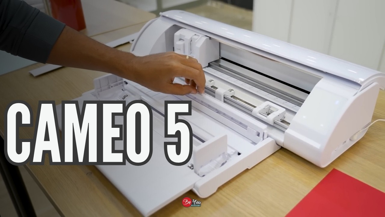 🚀 Primeiro corte com Silhouette Cameo 5 + Imprimir e cortar | A máquina mais esperada! 🎨✂️