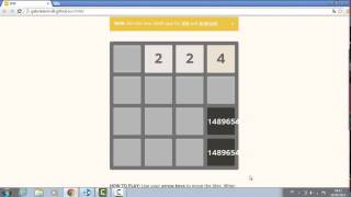 how to cheat in 2048 ?