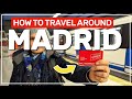 ❇️ how to travel around MADRID with a MULTI CARD 🇪🇸 #152