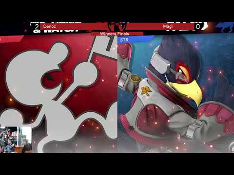 Ultimate at the Hideout 6 Winners Finals | Magi (Falco) vs Denoc (G&W, Palutena)
