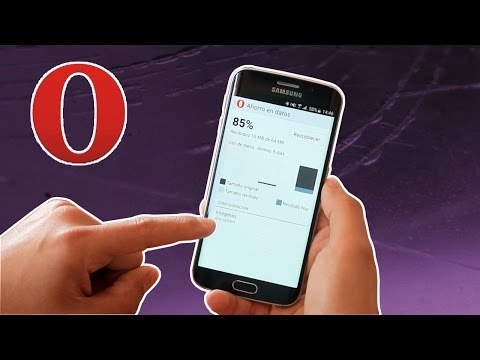 Ahorra datos con Opera Mini