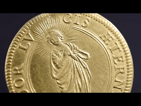 Moneta, STATI ITALIANI, PAPAL STATES, Clement IX, Doppia (2) Scudo D'oro