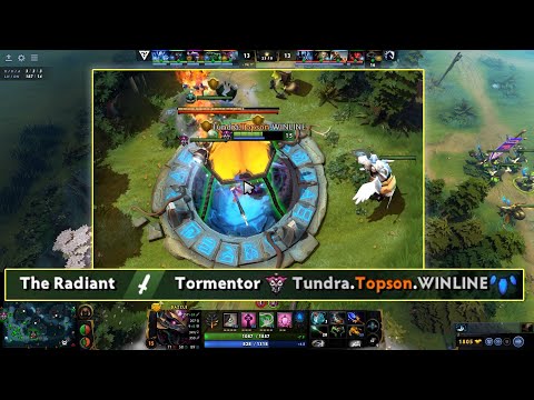 TOPSON Dazzle Solo Kills Tormentor with couriers