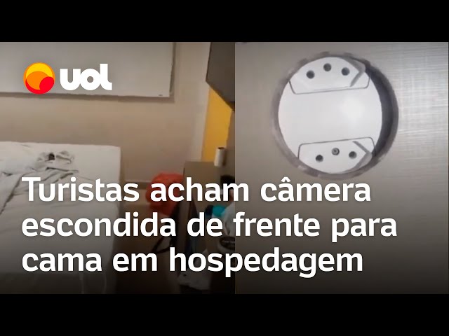 Casal acha câmera escondida em flat: Captar sexo e nudez, diz delegado