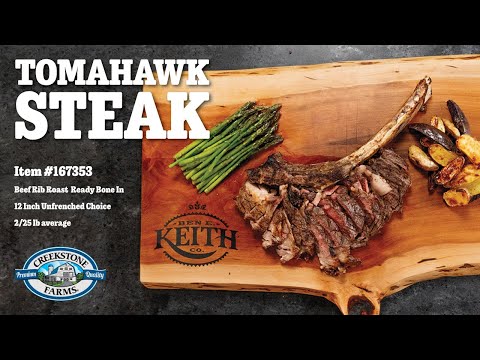 How to Prepare Tomahawk Steaks from Creekstone