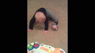 day four Charlie crawling