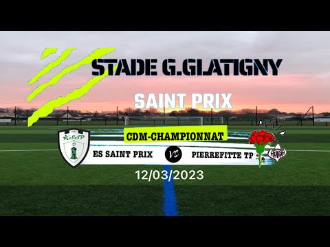 CDM : ES SAINT PRIX - PIERREFITTE TP