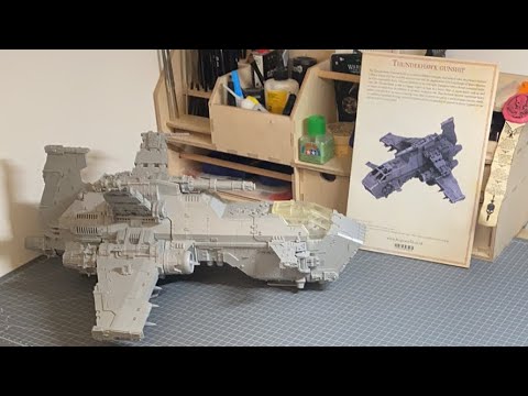Building a Thunderhawk Gunship - pt.1