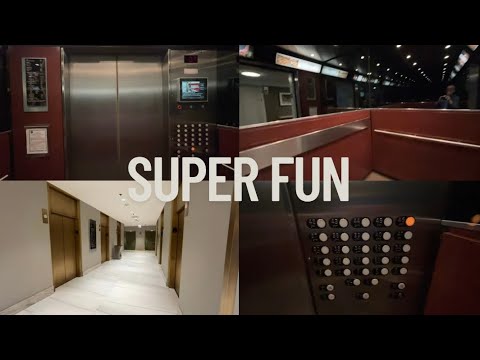 SUPER FAST AND FUN Otis Traction Elevators | Marriott Magnificent Mile | Chicago IL