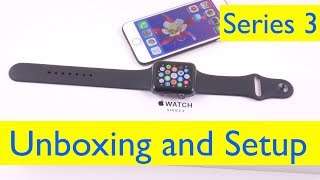Apple Watch Series 3 Unboxing and Setup - Space Gray 42mm GPS