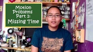 How to Solve Motion Problems Part 1: Missing Time - Civil Service Exam Review