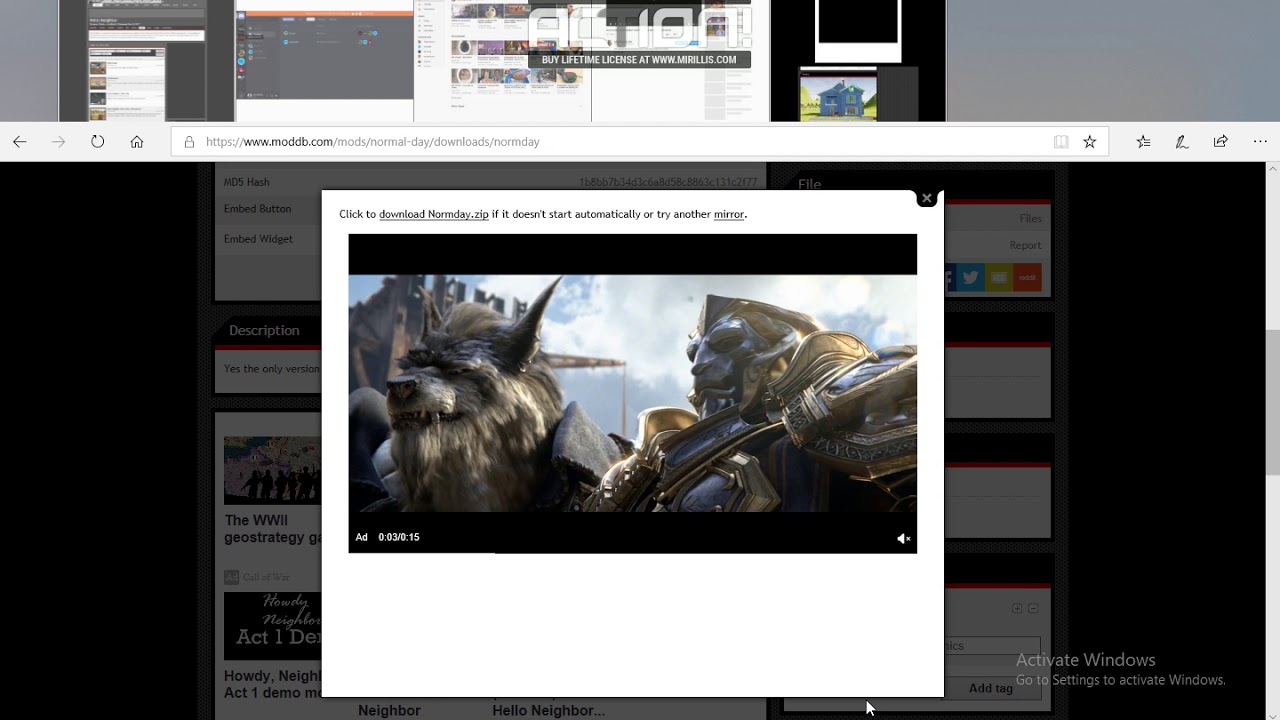 How to play mods from mod db (reupload)