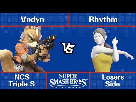 NCS Triple S - Vodyn (Fox) vs Rhythm (Wii Fit Trainer) - Ultimate Singles