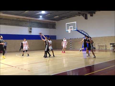 CroHoops Div.2 2021-22 Rnd.10 - Luka Brajković (NAV Chefs) Highlights