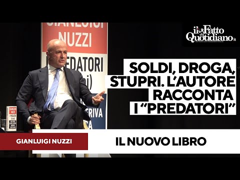 Soldi, droga, stupri, Nuzzi racconta i “predatori” nel nuovo libro: “Un mosaico che fa impressione”