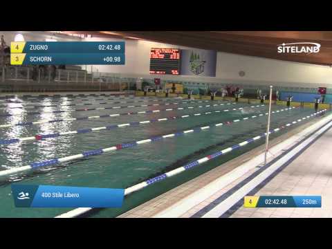 Serie 7 dei 400 Stile Libero  Assoluti Maschi Master - Campionati Regionali Master 2015 VENETO e FR