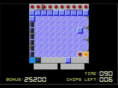 Chip's Challenge 2 - Level 31 ICE DANCING 41550 points