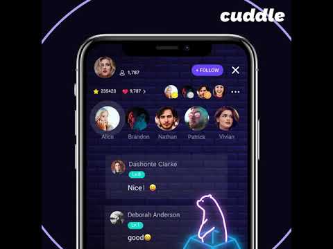 Cuddle - Best group voice chat room Stay at home, chat with Friend online.  😂