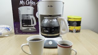 Mr. Coffee 12 Cup Basic Coffee Maker Demo