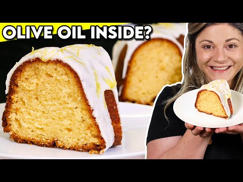 Italian Lemon & Honey Cake with Lemon Glaze! ššÆ