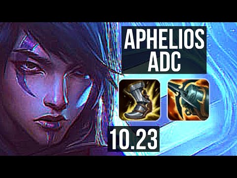 APHELIOS & Pantheon vs XAYAH & Rakan (ADC) | 3/1/5, 300+ games | KR Master | v10.23