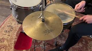 Video thumbnail for Zildjian 12" A. Special Recording Hi Hat Set by Rochester Drum Trade