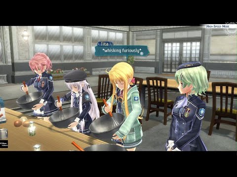 Tita whisking furiously for 2 minutes