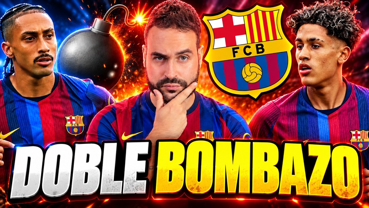 💣DOBLE BOMBAZO en el BARÇA: ¡RAPHINHA y JJ GABRIEL! REUNIONES y CAMBIOS