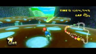 preview picture of video '[Dolphin Emulator] Mario Kart Wii 720p Full Speed Mushroom Gorge'
