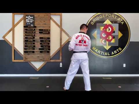 Taekwondo Crescent Kick Tutorial