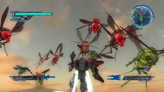 地球防衛軍5 DLC1-4 オンソロINF フェンサー
