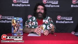 TOY TIME WITH MICK FOLEY: The Rock Ringside Collectibles Exclusive Wrestling figure review by Mattel