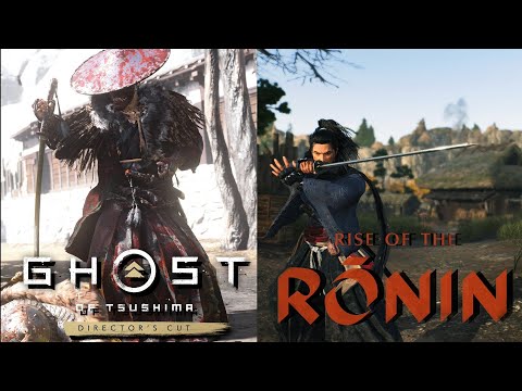 Ghost of Tsushima VS Rise Of The Ronin Gameplay | Comment Which is Better