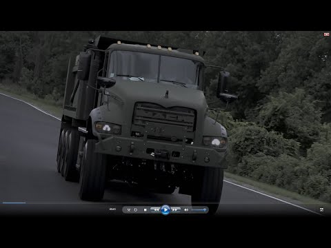 Discover Mack Defense M917A3 latest generation of Heavy Dump Truck for US Army AUSA 2022 News