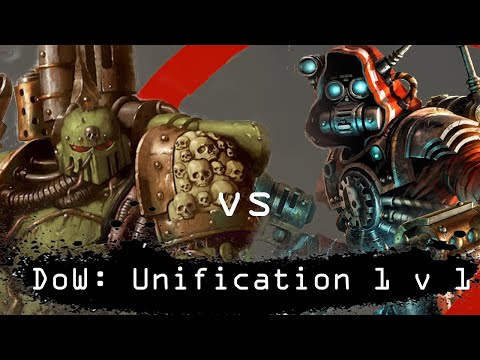 Dawn of War Unification: 1 v 1 Adeptus Mechanicus Exploritors (Roman228) vs Death Guard (Tigershark)