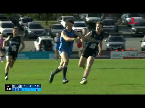Rd 7 Hostplus SANFL Snapshot - Sturt's Lachlan Burrows bounces it through from 60m