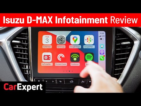 2021 Isuzu D-Max infotainment review: Wireless Apple CarPlay & Android Auto
